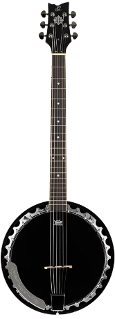 Ortega Raven 6 String Banjo